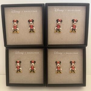 Disney x BaubleBar Minnie Mouse Earring Set